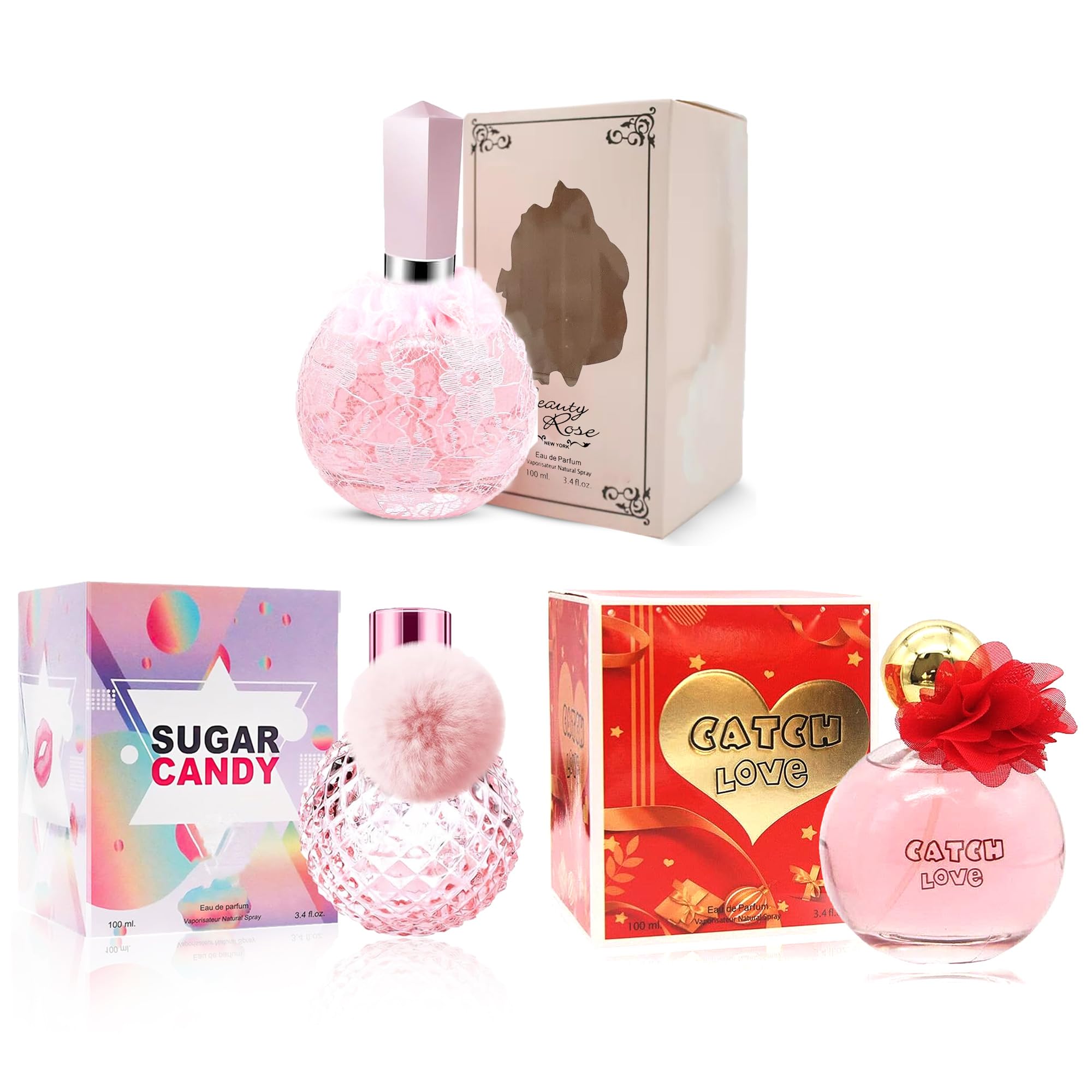 Amazon.com : A CENTER Perfume Set for Women - 3PCS Floral Long